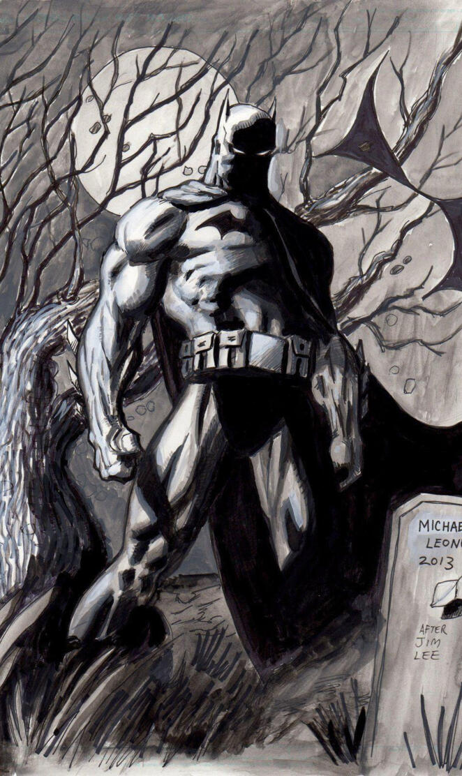 Jim Lee DK BW