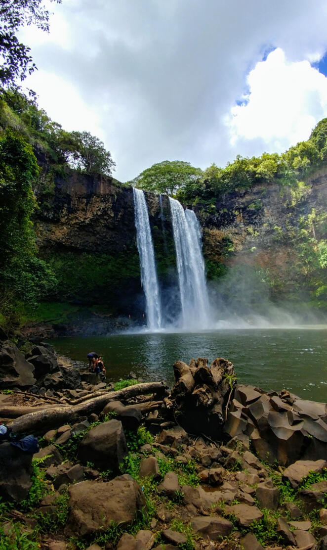 Kauai waterfall