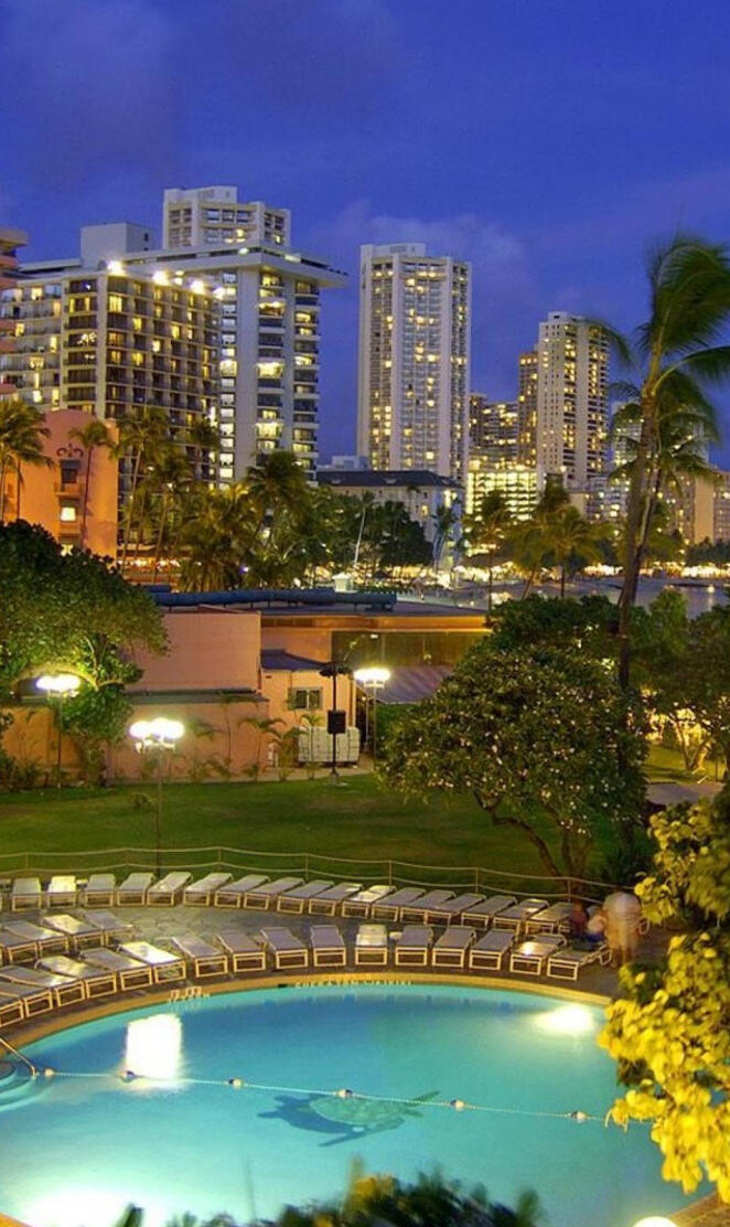 Waikiki At Night