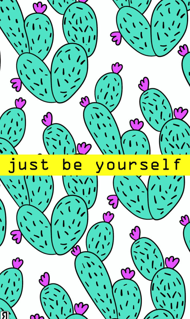 Be yourself RPwallpa