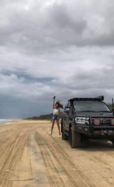 Land Cruiser girl