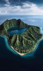 Satonda island Indones