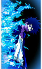 Dabi blue fire