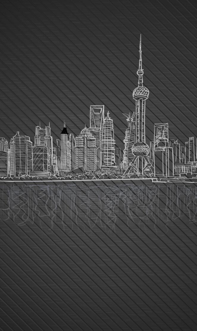 HandDrawn Cityscape