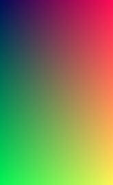 Colours gradient