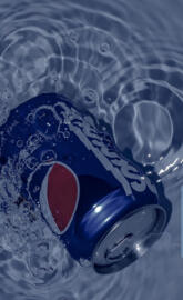 Underwater Pepsi