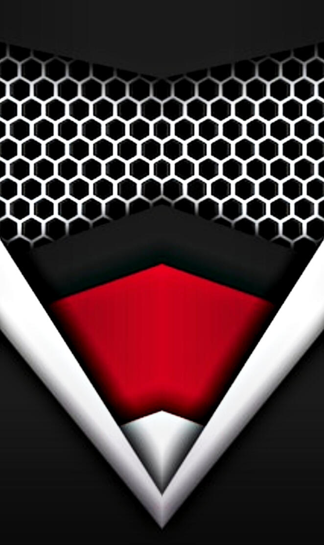 black red mesh design