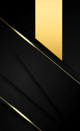 Black gold lines neon