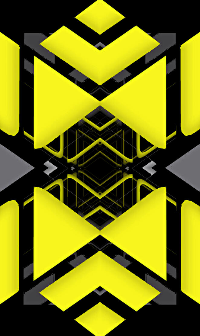 black yellow pattern
