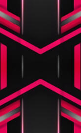 Black hotpink layers