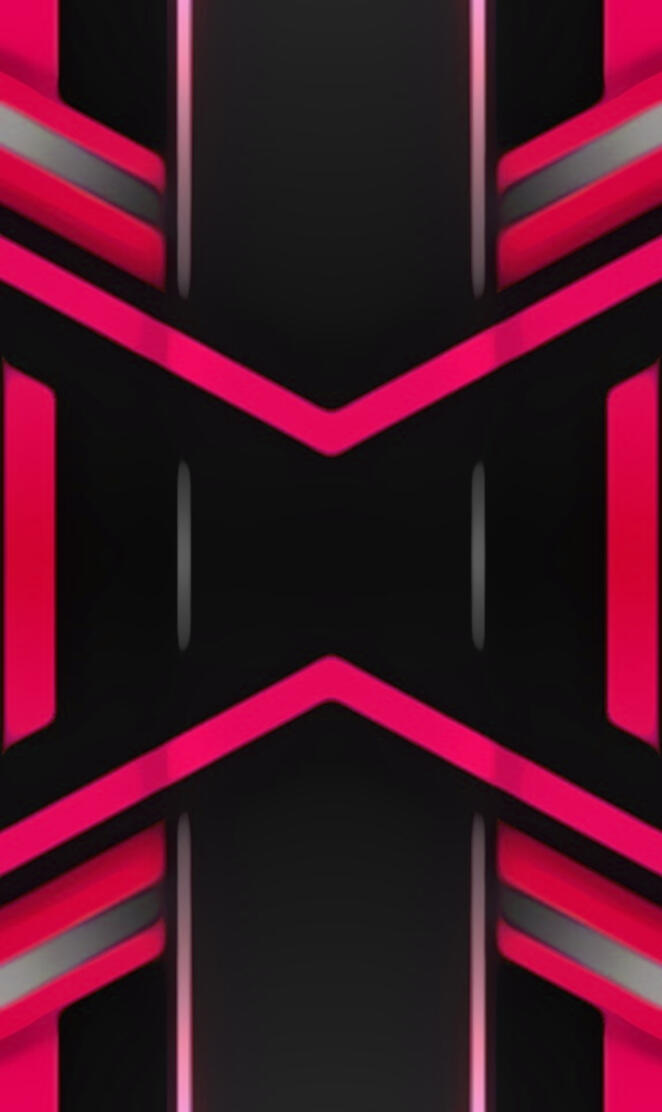 Black hotpink layers