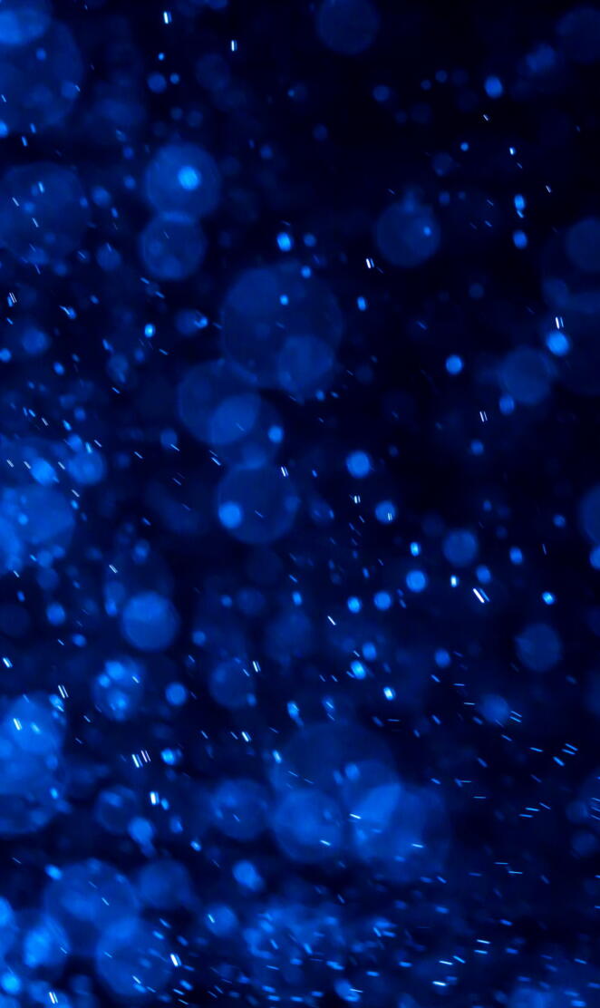 Blue Bokeh