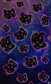 Cat Space Lockscreen