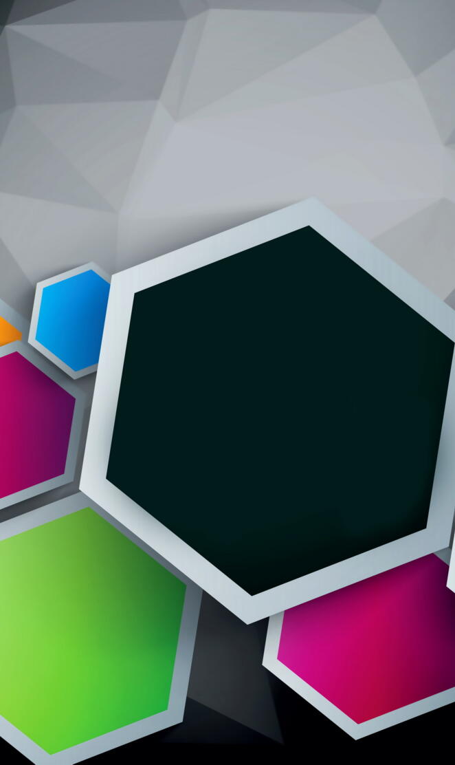 Colored Hexagons