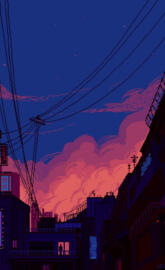 CITY wallpaper pixel