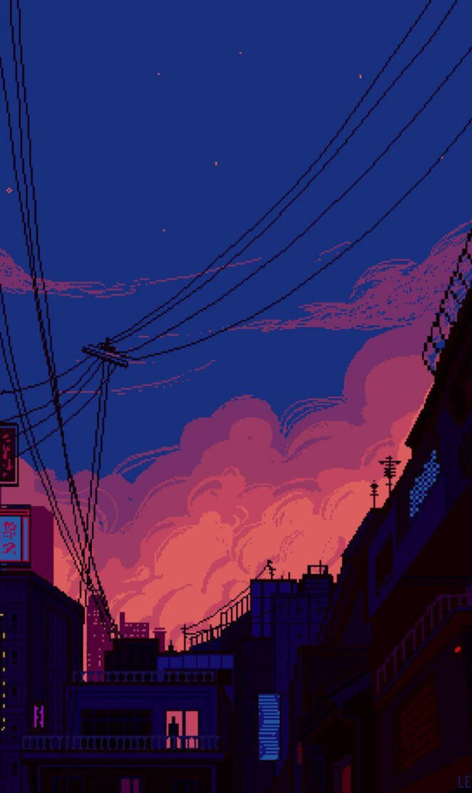 CITY wallpaper pixel