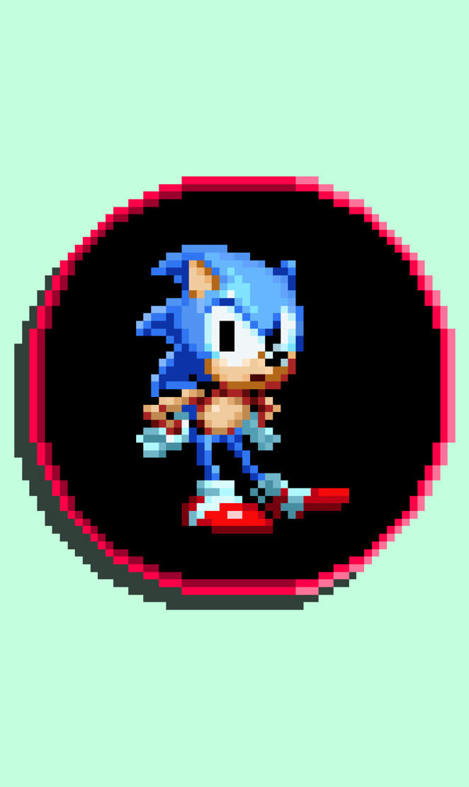 Sonic mania pixel