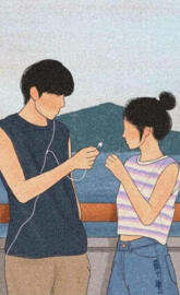 Cute illustration coup