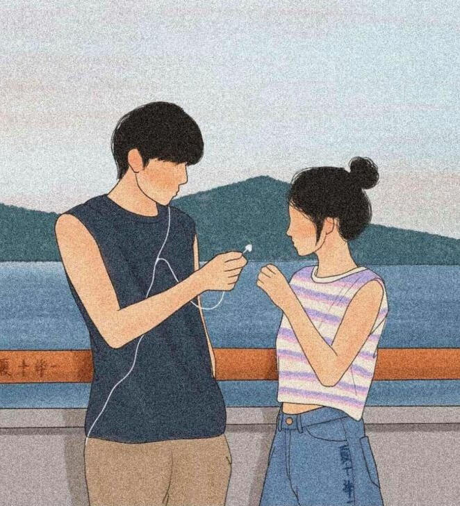 Cute illustration coup