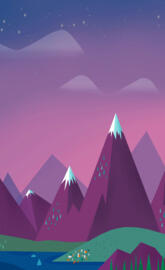 mountain peaks