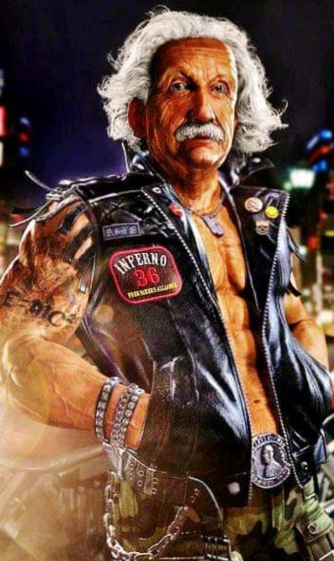 Biker Einstein