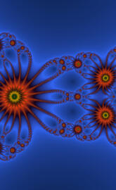 Fractal flower 4