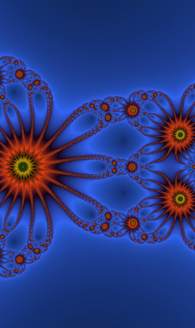 Fractal flower 4