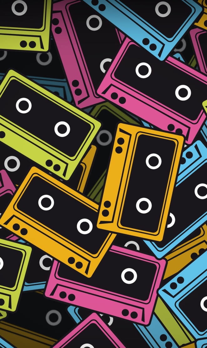 Audio Tape Illustrat