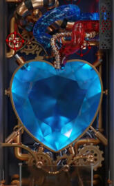 Blue diamond hart 2