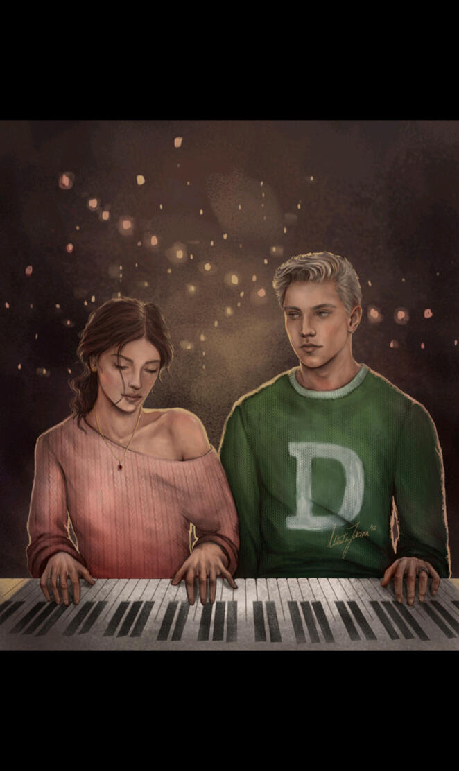 Dramione fan art 1