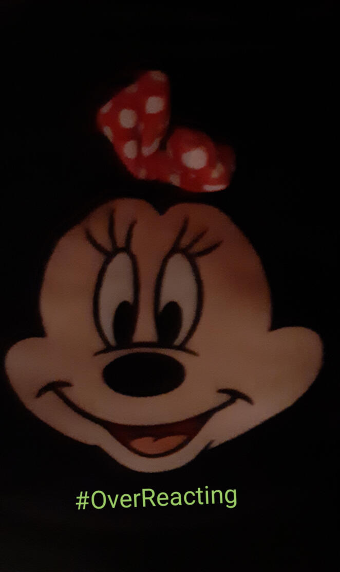 OVER REACTING MINNIE