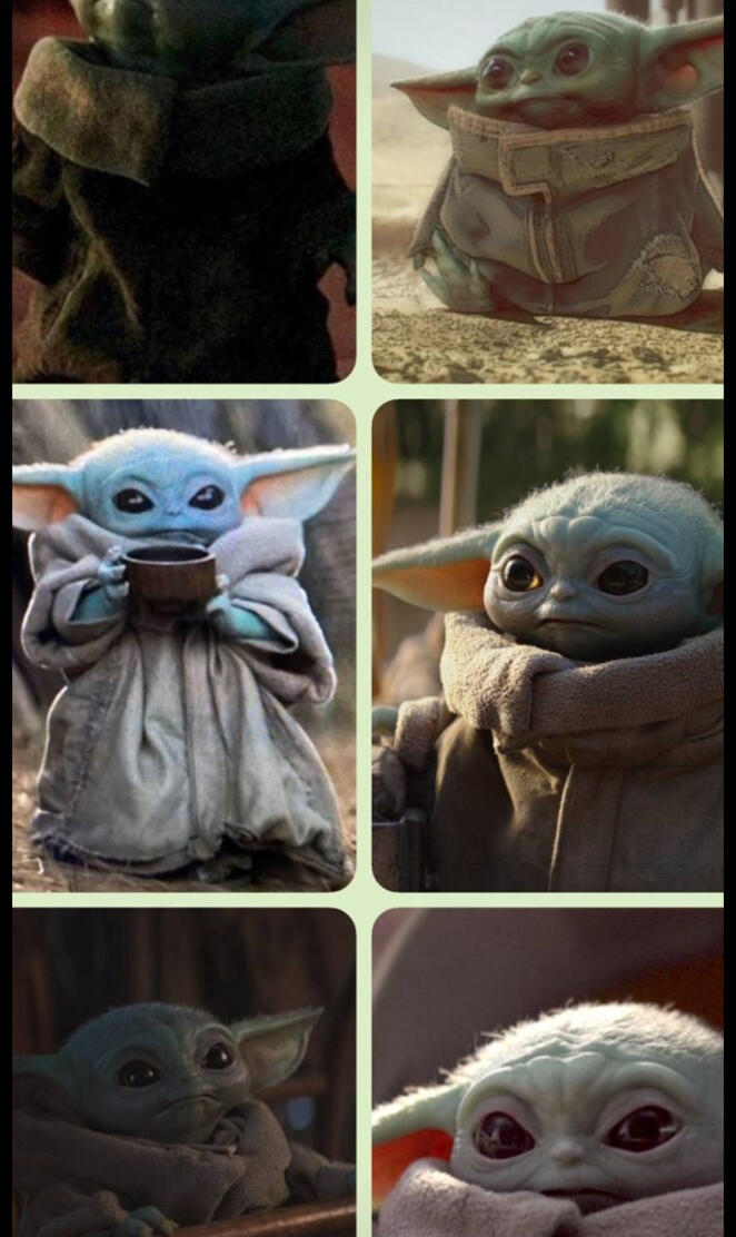 Baby Yoda moods