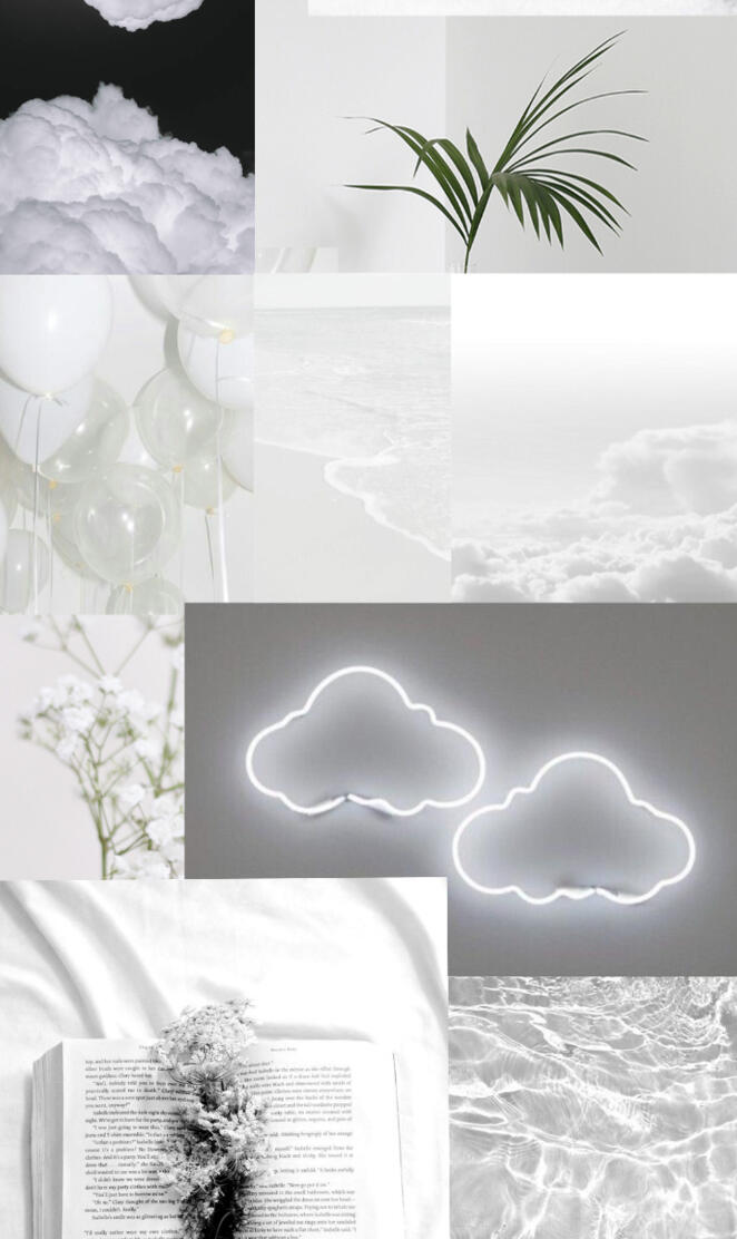 Aesthetic White Mood