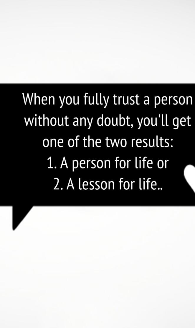 Trust A Person