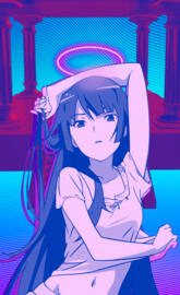 Monogatari Vaporwave