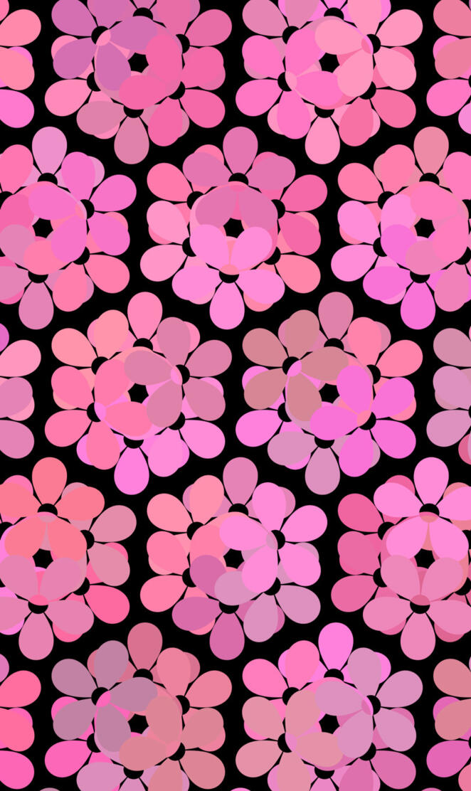Pink Flowers Pattern