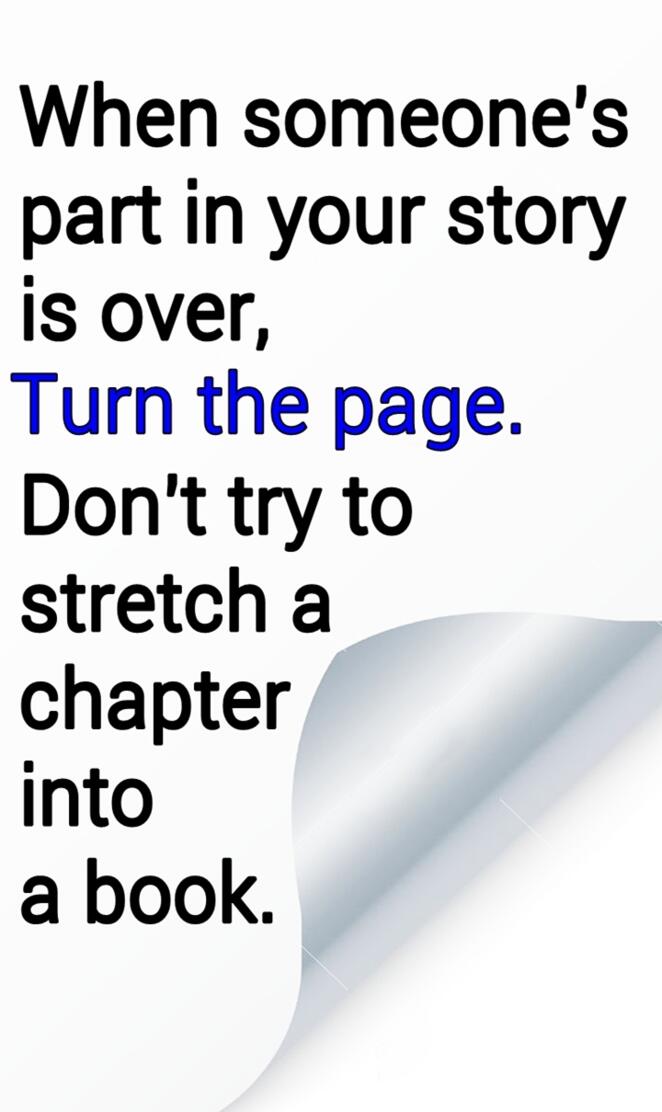turn the page