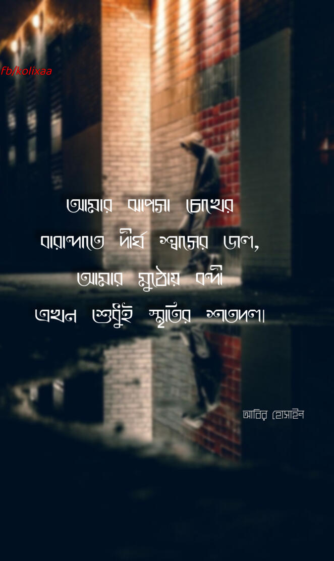 Bangla Sad Quote