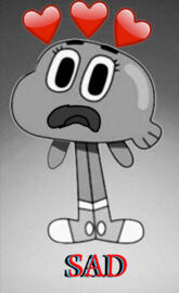 Sad Gumball