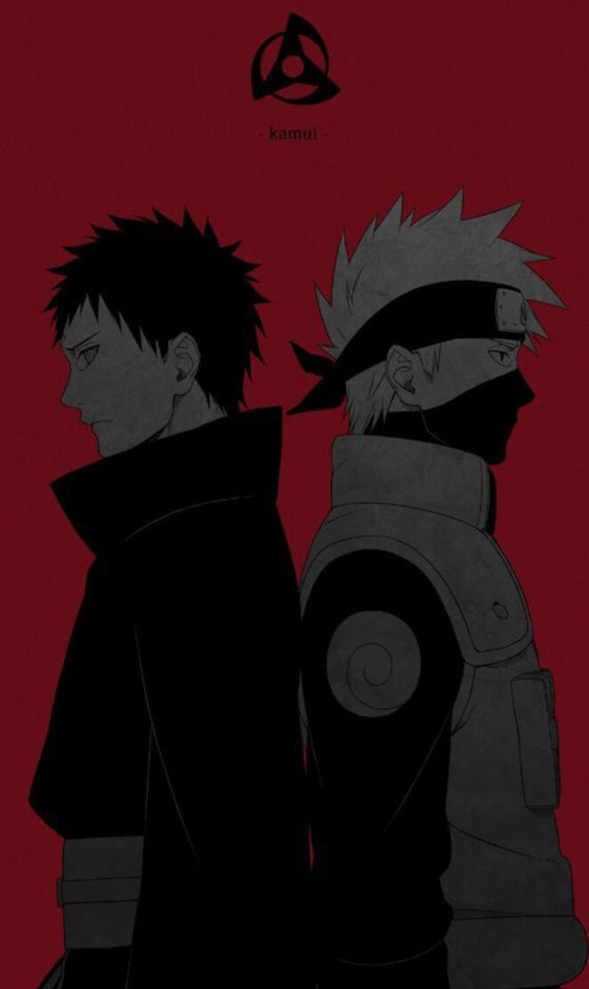 Obito and Kakashi