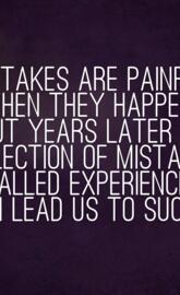 mistakes