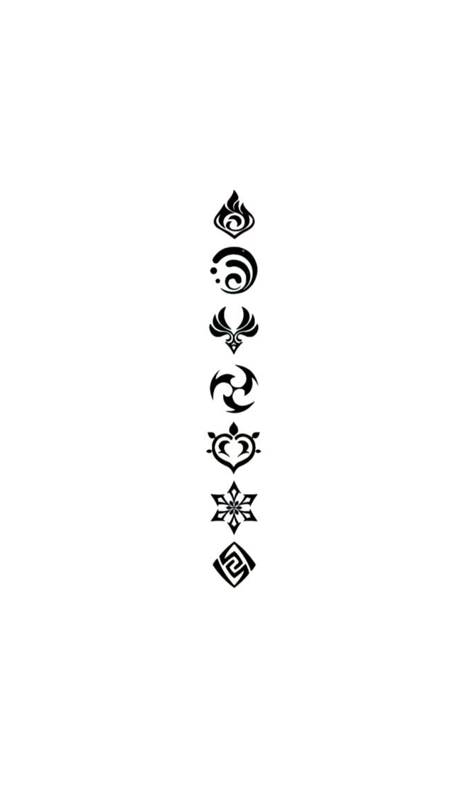 Elemental Logo Genshin