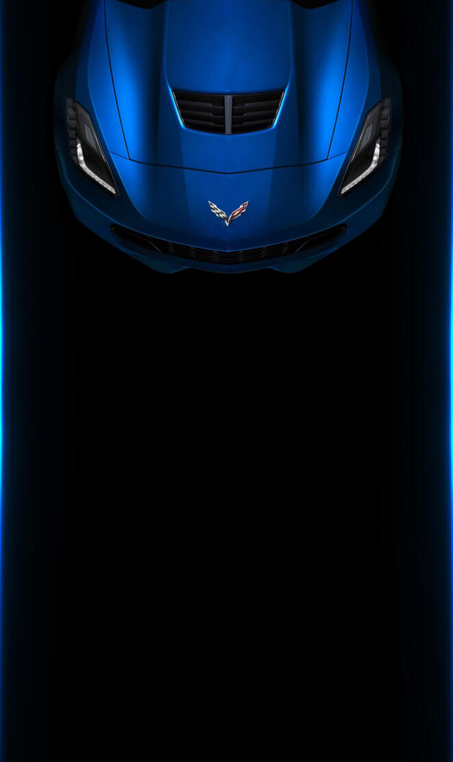 Blue Corvette Edge