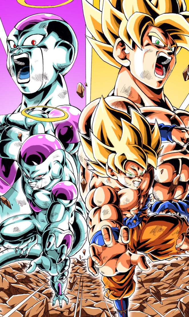 Goku and Frieza