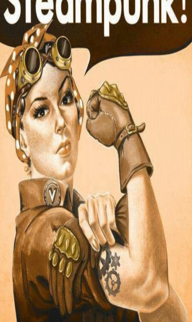 Steampunk riveter