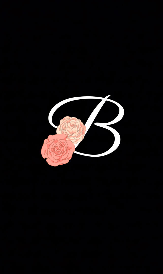 Letter B initial