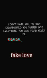 Fake Love problems