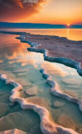 Sunset Dead Sea