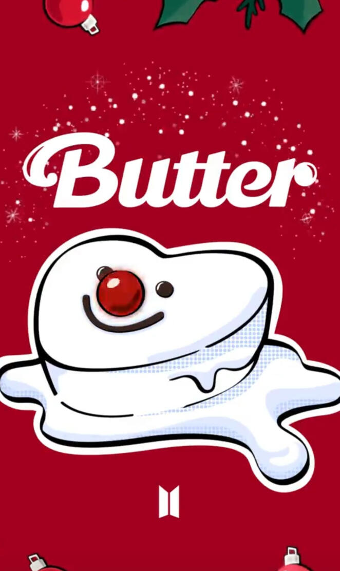 Holiday butter BTS 💜