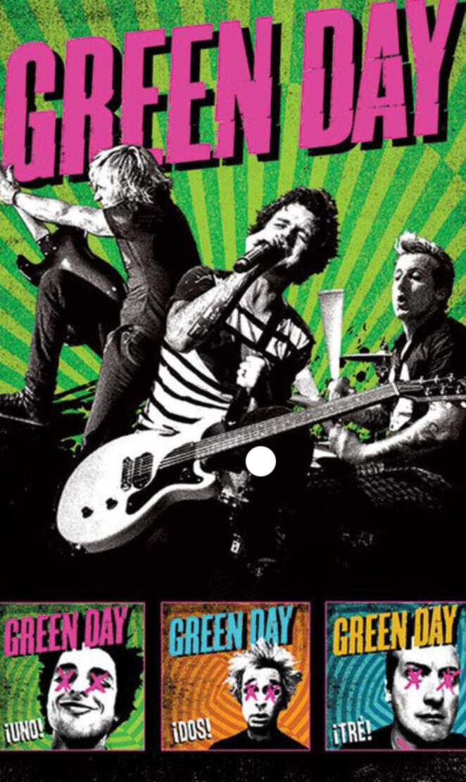 Uno Dos Tre GreenDay
